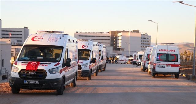 Şehit 11 Askerin Naaşı Elazığa Getirildi