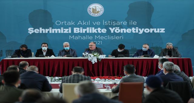 Sivas'da Mahalle Meclisi Toplandı
