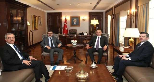 UNESCO Süreci Bakan Çavuşoğlu’na Anlatıldı