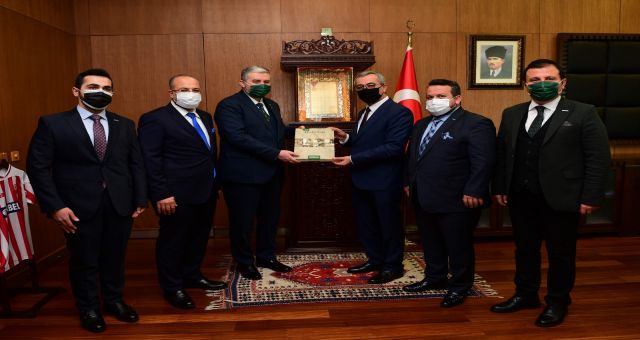 Başkan Güngör’e MÜSİAD’tan Ziyaret
