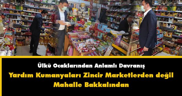 Kahramanmaraş Ülkü Ocaklarından Anlamlı Davranış
