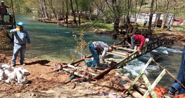 Kahramanmaraş Yeşilgöz'de Çalışmalar Sürüyor