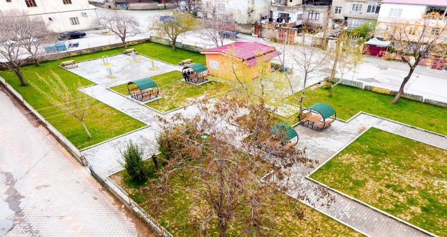 Kahramanmaraş'ta Namıık Kemal Parkı Yenilendi