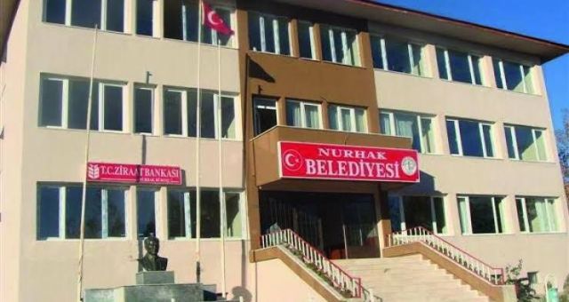 Kahramanmaraş'ta Nurhak Belediyesi binası karantinaya alındı