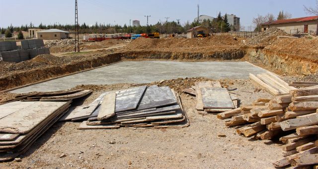 Kesim Tesisinde Çalışmalar Sürüyor