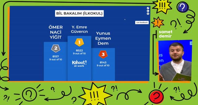 Bil Bakalım Yarışması Öğreterek Kazandırıyor
