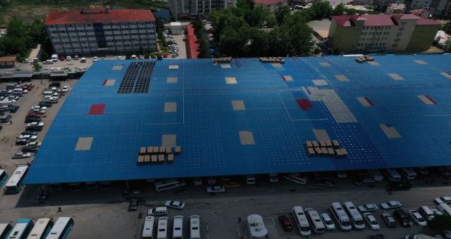 Elbistan Belediyesinin GES Projesinde Kurulum Başladı
