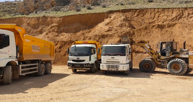 Elbistan'da Yollar Yenileniyor
