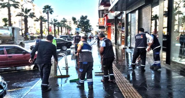 Kahramanmaraş Büyükşehir’den Kentte Bayram Temizliği