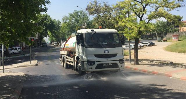 Kahramanmaraş Caddeleri Yıkandı