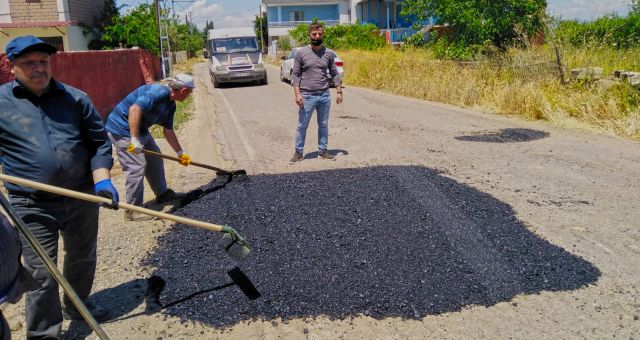 Pazarcık’ta 5 Mahalleye Ulaşım Sağlayan Yol İyileştiriliyor