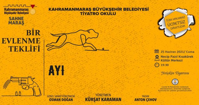 Bir Evlenme Teklifi Adlı Tiyatro İkinci Kez Sahnede