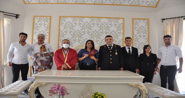 Kahramanmaraş'ta Üniformalı Nikah