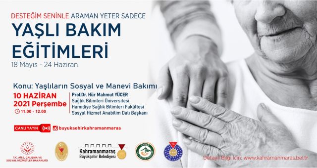 Prof. Yücer’le Yaşlıların Sosyal ve Manevi Bakımı