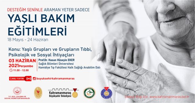 Prof.Eker'le ''Yaşlıların Sosyal İhtiyaçları''