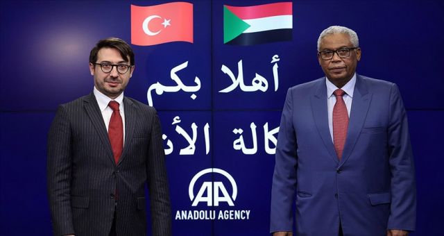 Sudan'ın Ankara Büyükelçisi'nden Anadolu Ajansa Ziyaret