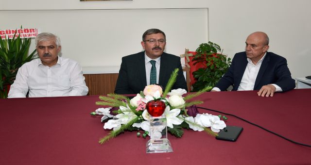 Başkan Aydın'dan ASKF'ye Ziyaret