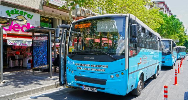 Kahramanmaraş Büyükşehir'den Otobüs Esnafına Bin liralık Ek Destek
