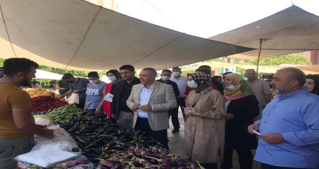 Deva Partisi Kahramanmaraş Teşkilatı Pazarcı Esnafının Sorunlarını Dinledi