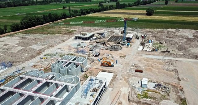 Elbistan Atıksu Arıtma Tesisi’nde Çalışmalar Sürüyor