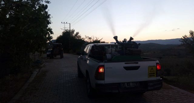 Kahramanmaraş'ta Zararlılarla Mücadele Çalışmaları