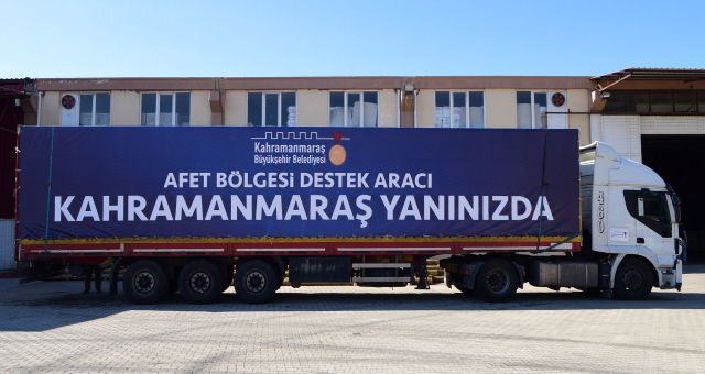 Kahramanmaraş'tan Sel Bölgesine Gıda Desteği