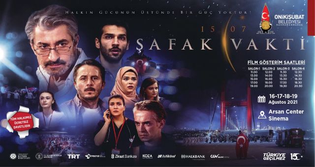 Onikişubat Belediyesi’nden Ücretsiz 15 Temmuz Filmi