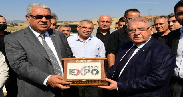 Başkan Mahçiçek Expo Alanında Esnaf Odaları Başkanlarıyla Buluştu