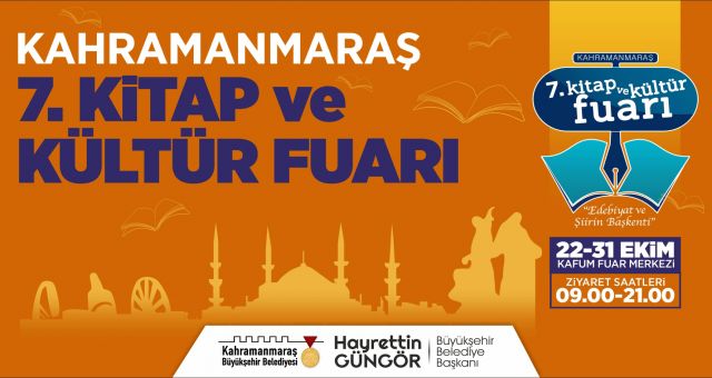 Kahramanmaraş 7. Kitap ve Kültür Fuarı Başlıyor