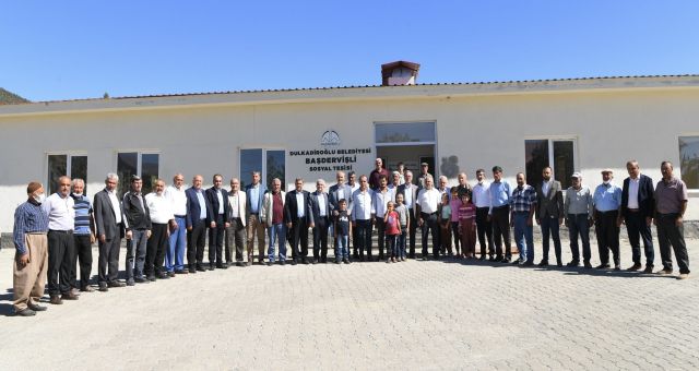 Kahramanmaraş Büyükşehir Belediyesi Başkanı Hayrettin Güngör Bertiz'de Yatırımları İnceledi