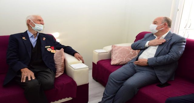 Kahramanmaraş Vali Coşkun’dan Kahraman Gazilerimize Ve Ailelerine Ziyaret