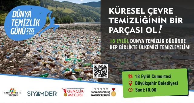 Kahramanmaraş'ta Dünya Temizlik Gününde Anlamlı Etkinlik