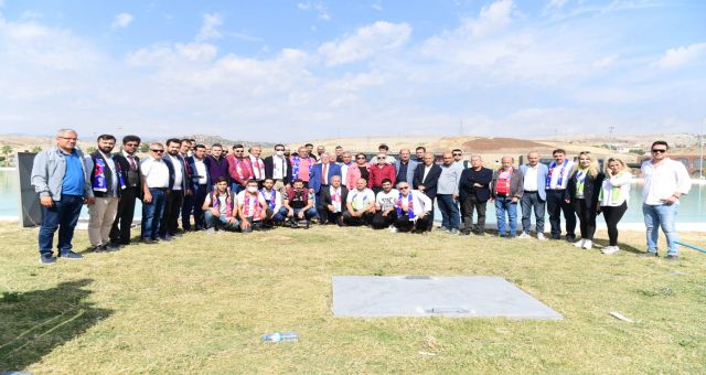 Başkan Mahçiçek EXPO 2023 Alanında Basın Mensuplarıyla Bir Araya Geldi