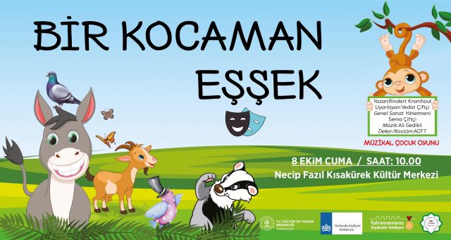 Kahramanmaraş Büyükşehir’den Çocuklara Tiyatro Etkinliği