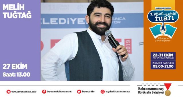 Kahramanmaraş Kitap Fuarı’nda Üç Ünlü İsim Konuk Edilecek