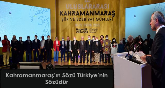 Kahramanmaraş’ın Sözü Türkiye’nin Sözüdür.