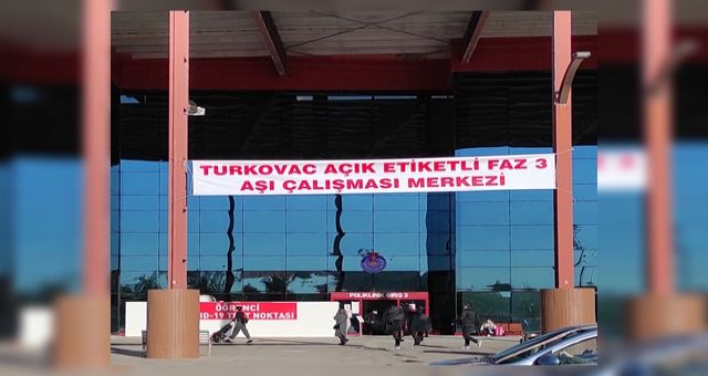 KSÜ’de Turkovac Faz 3 Çalışması Kapsamında Gönüllüler Aşılanıyor