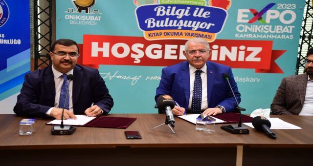 6. Kahramanmaraş Bilgiyle Buluşuyor Projesi Protokol İmzaları Atıldı