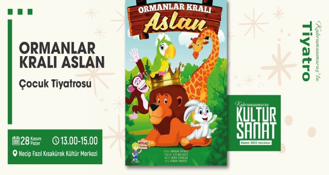Kahramanmaraş Kültür Sanat Sezonunda Yarın İki Etkinlik Birden