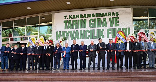 Kahramanmaraş Yedinci Tarım Gıda ve Hayvancılık Fuarı Başladı