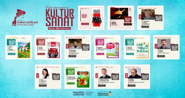 Kahramanmaraş'ta Kültür Sanat Etkinlikleri Başlıyor!