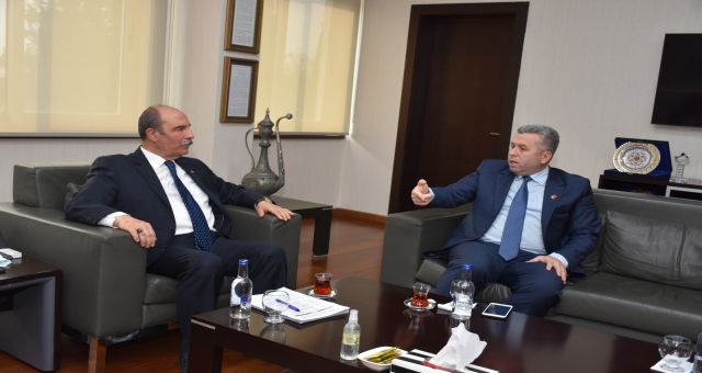 Başkan Balcıoğlu, Yardımcıoğlu’nun KMTSO Ziyaretinde Müjdeyi Verdi