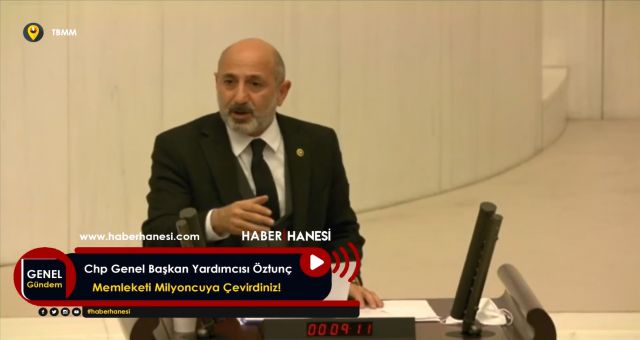 CHP Genel Başkan Yardımcısı Ali Öztunç Bu Millet Yediği Ayazı Unutmayacak