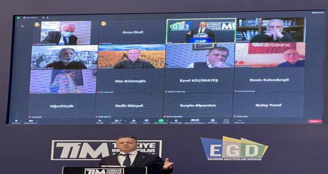 Ekonomi Gazetecileri Derneği'nin (EGD) Geleneksel Yeni Yıl Buluşması