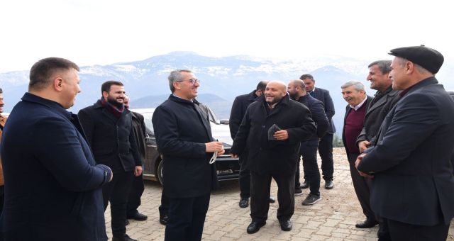 Hayrettin Güngör Onikişubat İlçesinin Başkonuş Bölgesinde Bir Dizi Ziyaret Gerçekleştirildi