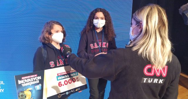 Sanko Okulu Öğrencileri Türkiye Birincisi Oldu