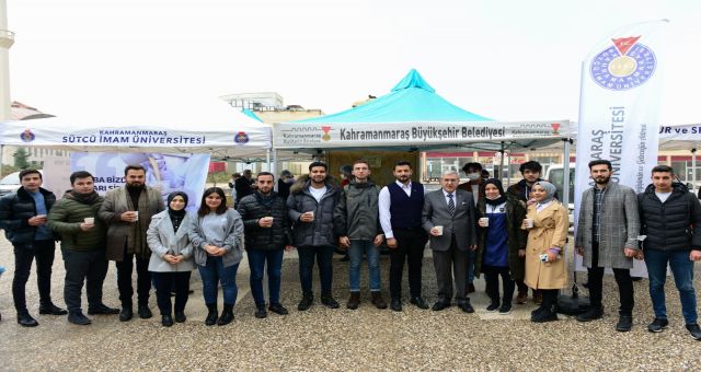 KSÜ'De Öğrencilere Çorba İkramı