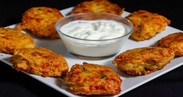 Patatesli Mücver Hazırlanışı