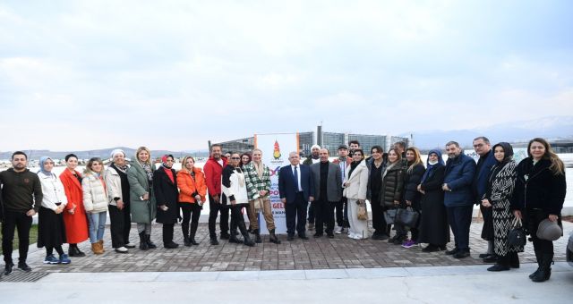 Bakan Ersoy’un eşi Pervin Ersoy ve Rotahane ekibi EXPO 2023’e hayran kaldı…