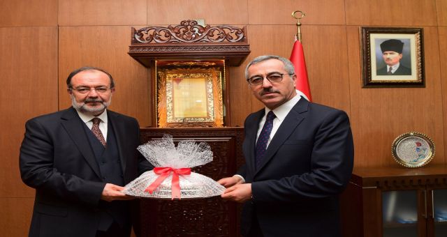 Başkan Güngör Mehmet Görmez’i Ağırladı